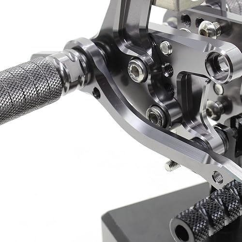 Vista 12 de Krace Estriberas traseras de aluminio para Suzuki GSXR750 (1996-2005), GSXR600 (2000-2005), SV650/SV650S/SV1000/S (1998-2014), GSXR1000 (2000-2004)