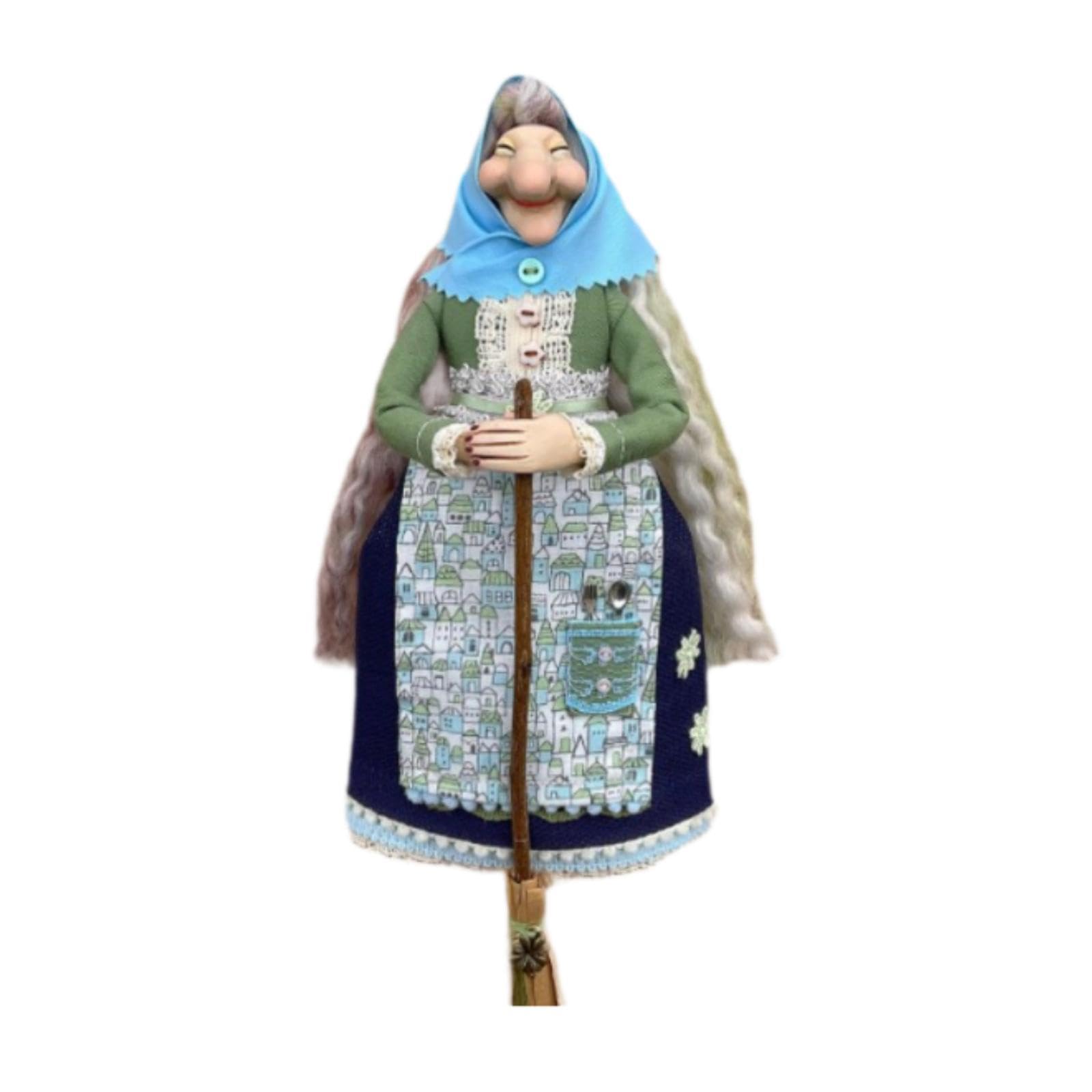 CALANDIS™ Kitchen Witch Doll Small Lightweight Cooking Figure for Cafe Party Halloween Style B-image-27