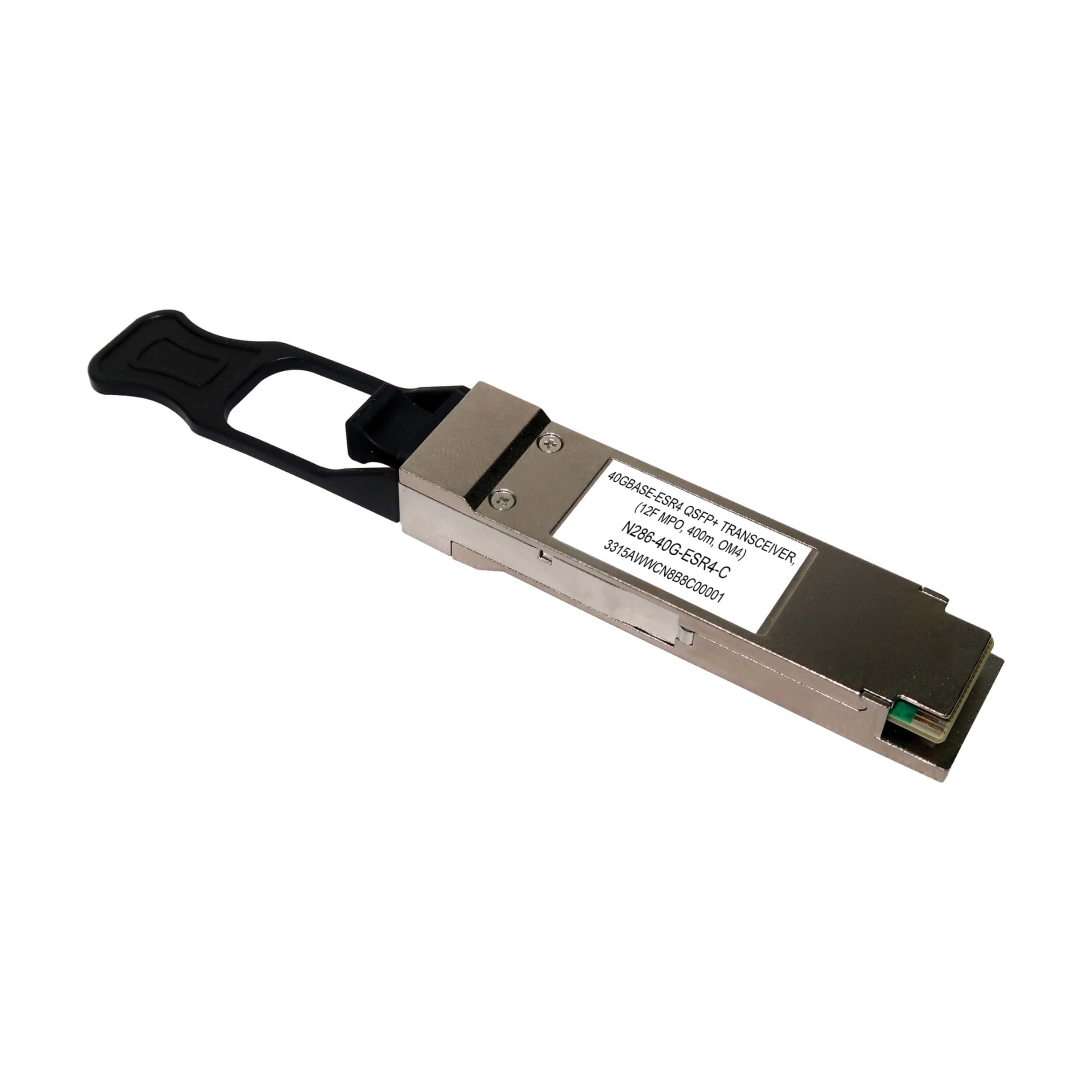 Tripp Lite Eaton Series QSFP-40G-SR4 Cisco Compatible 40GBase-SR4 QSFP+ Transceiver Module, MTP/MPO Multimode Fiber MMF, 40 Gbps, 850 nm, 1312 Ft / 400 Meter Length, 3-Year Warranty (N286-40G-ESR4-C)-image-8
