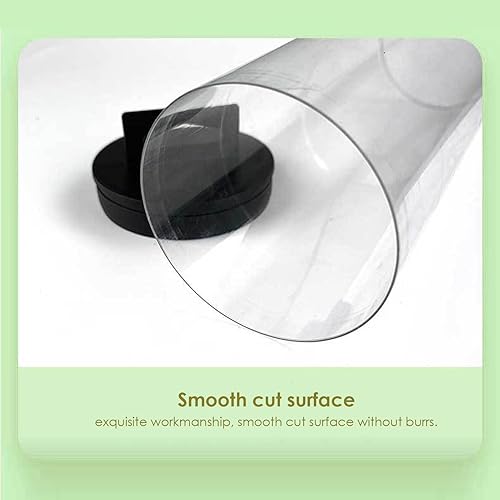 Miniatura 4 de Lata de pelota de tenis, contenedor de pelota de golf, bote de pelota de pepinillo, protector de pelota transparente con tapas, tubo de bola