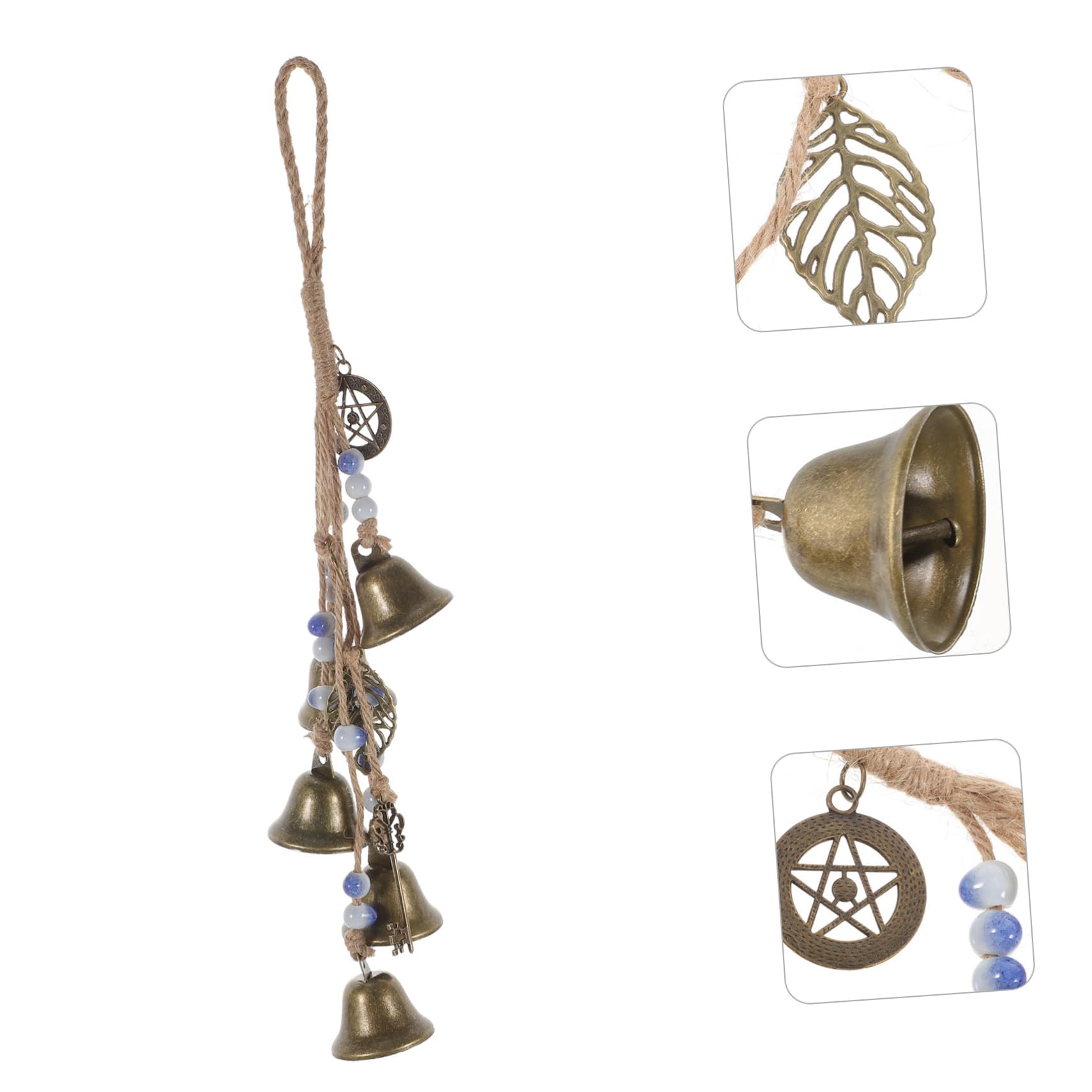 TOPBATHY 3 Pz scacciapensieri della strega campanelli eolici per esterni campanelli eolici delle streghe whareaouse witch arredamento campana del appesa campana della strega appesa
