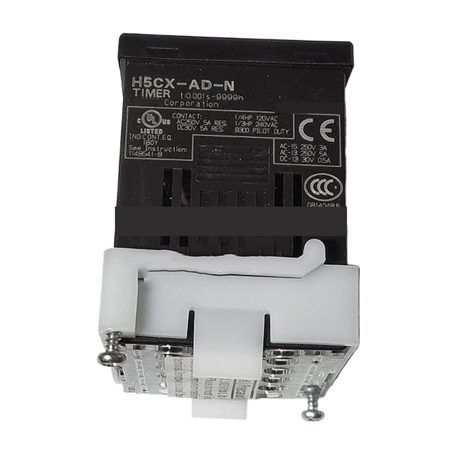 DSZUJTYROP 1Pcs H5CX-AD-N Time Delay Relay Timer Switch 12-24VAC/24VDC