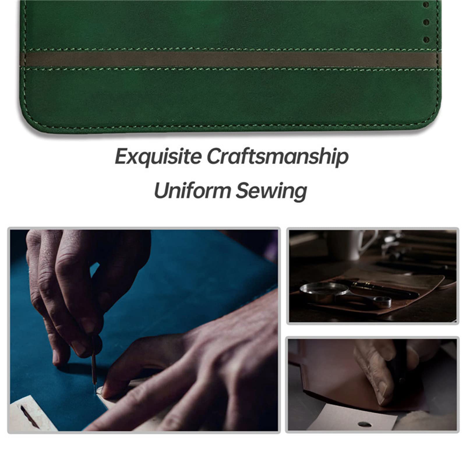 Etui do Samsung Galaxy S22/S22 Plus/S22 Ultra, skórzany portfel etui z przegródką na karty gotówkę magnetyczne zamknięcie etui z klapką na telefon, zielony, S22 Plus 6,5 cala