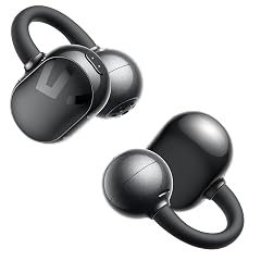 SoundPEATS POP Clip Wireless Open Ear Earbuds Button Control Lightweight Comfort Headphones 30H Playtime IPX5 Waterproof Bluetooth 5