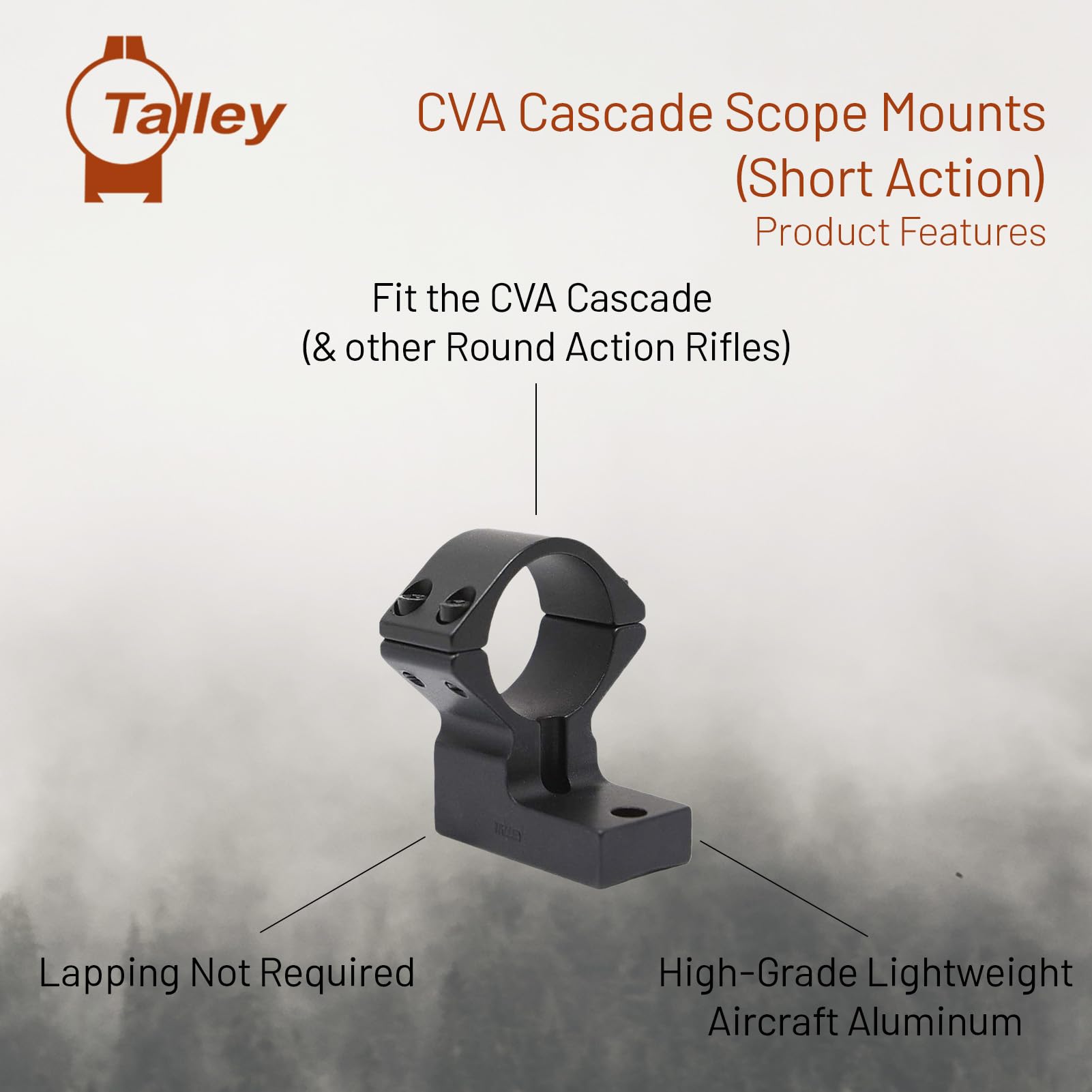 Talley Talley - Cascata da 30 mm (Azione Corta) (Media) Unisex Adulto