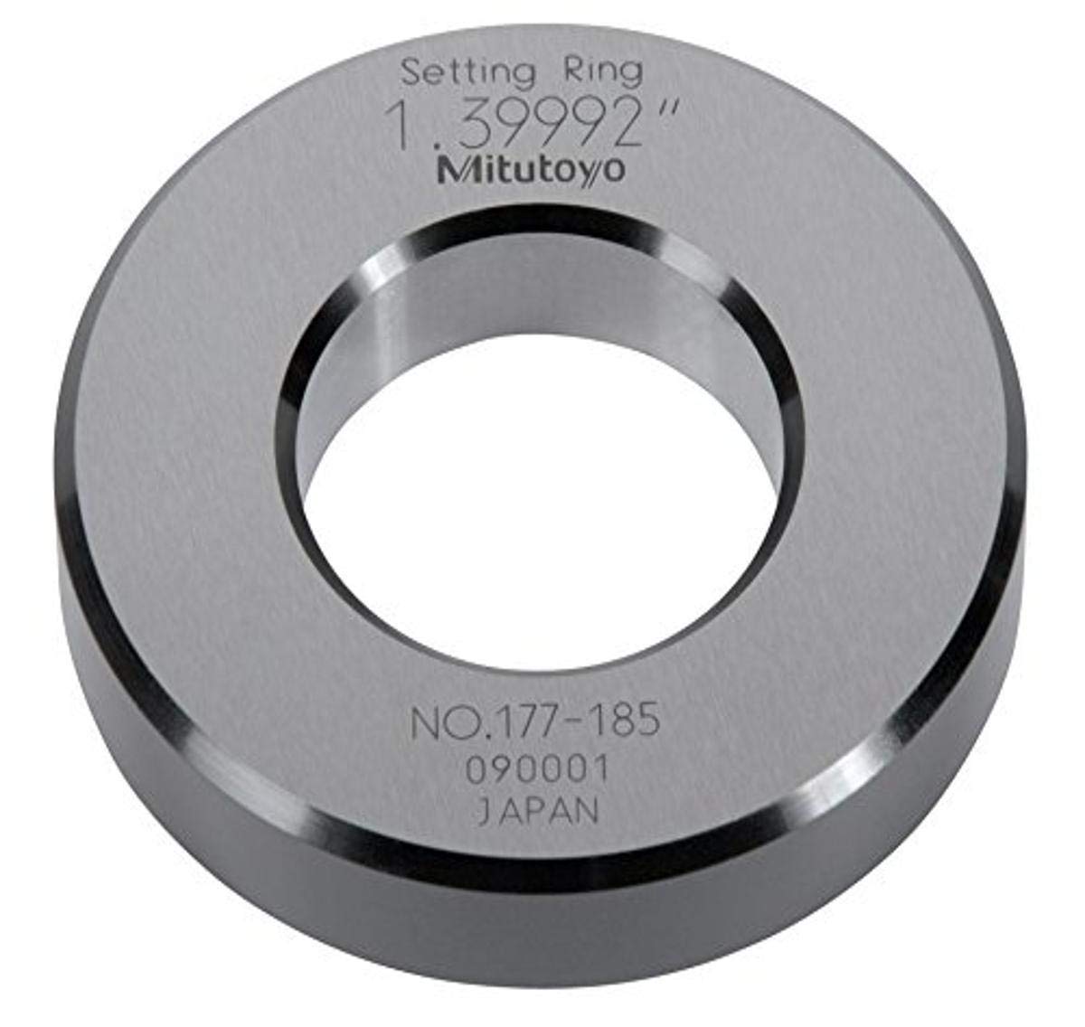 Mitutoyo 177185 Setting Ring, 1.4" Size, 0.59" Width, 2.8" Outside