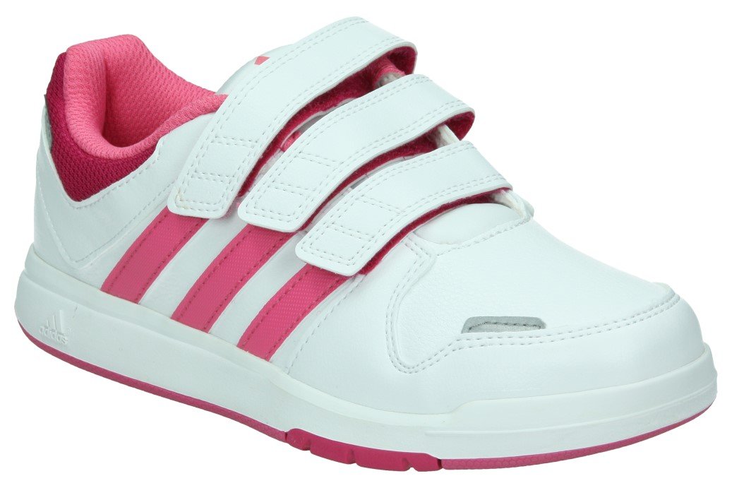 adidas Zapatillas para deportes de interior para niño Blanco ftwwht/sesopk/bopink talla única