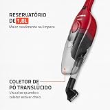 MONDIAL Aspirador de Pó Turbo Cycle, Vermelho/Preto, 1500W, 110V - AP-40-R — imagem 5