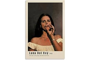 Lana Del Rey Smoking Decorative Painting Canvas Poster