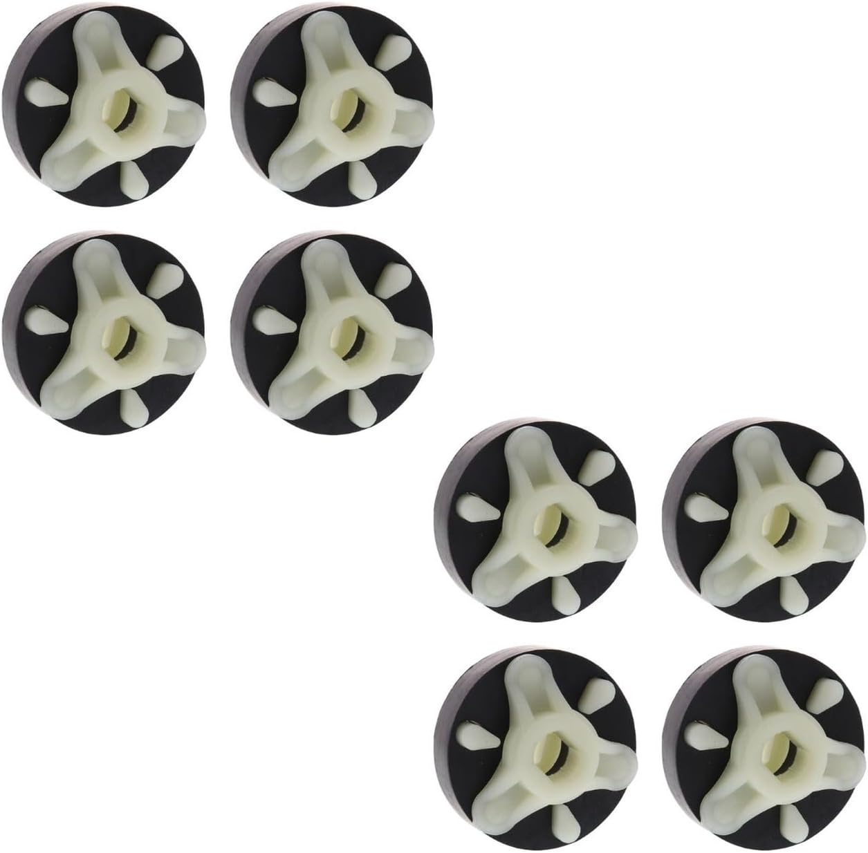 Replacement Part for 285753 Washer Coupler Coupling Compatible replacement for 8-PACK Durable Repair Component for Home Equipment Appliance Repair Universal Long-Lasting Performance