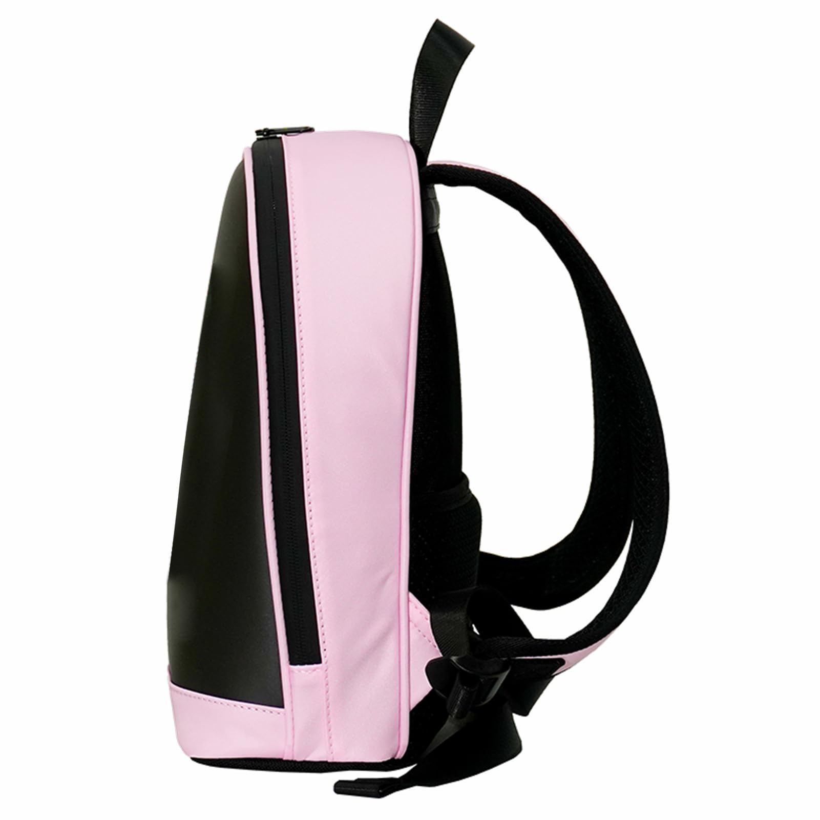 Gugxiom LED-Rucksack, App Controlled Light Up Rucksack, 64x64 High-Cloar-Bildschirm mit DIY-Display für Reisen Im Freien und Werbung (PINK)