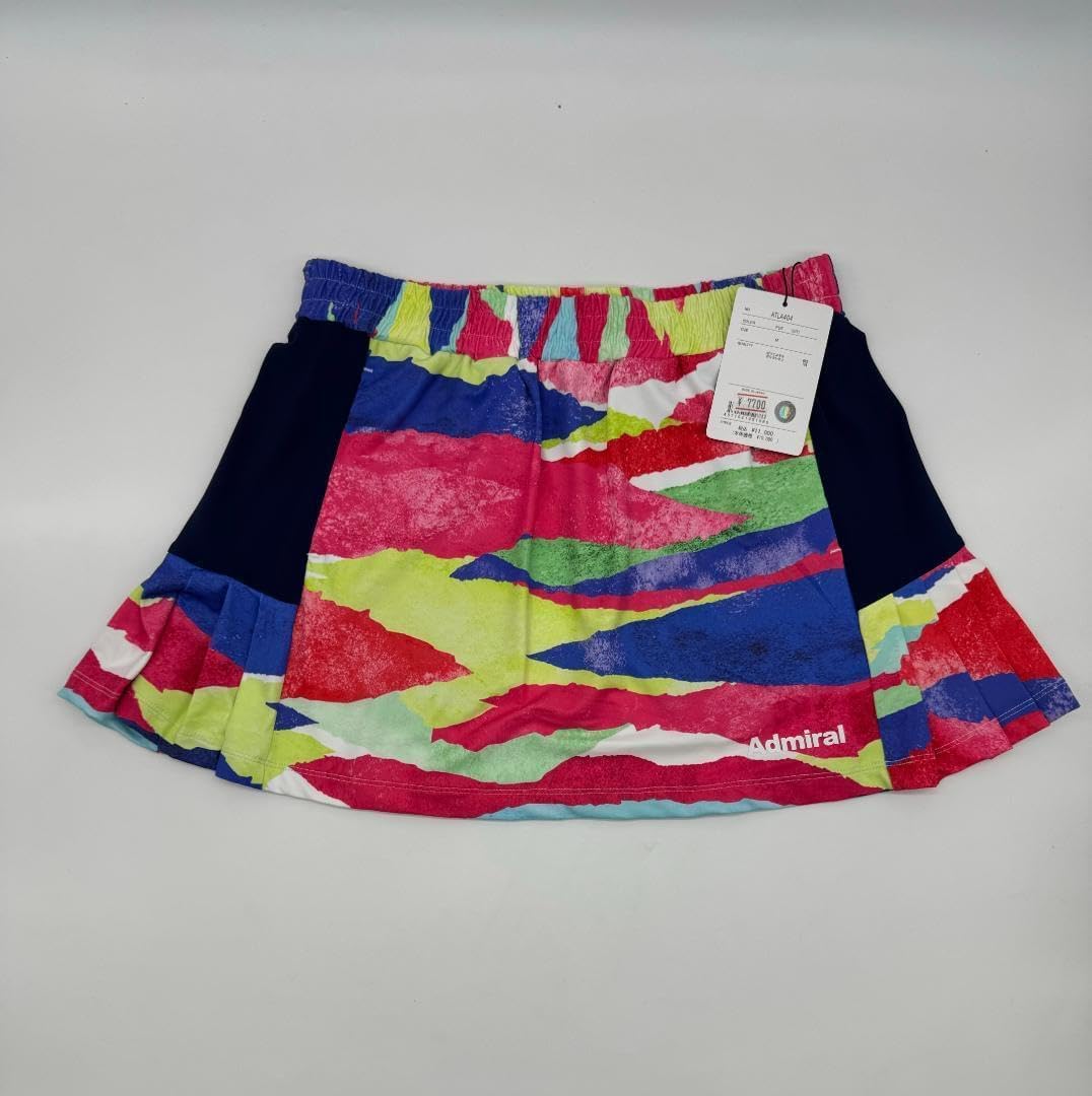 アドミラル サイドプリーツグラフィックスコート パープル (ATLA404