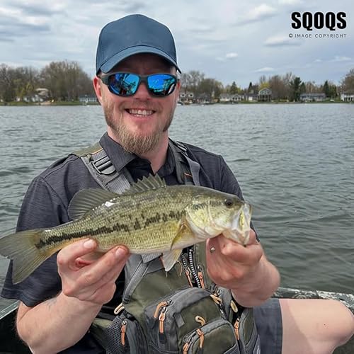 Miniatura 2 de Gafas de sol deportivas polarizadas para hombre, protección UV400, ligeras, envolventes, para ciclismo, pesca, conducción, correr