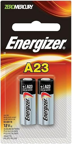 Energizer Baterías alcalinas Zero Mercury A23 2 ea (paquete de 3)