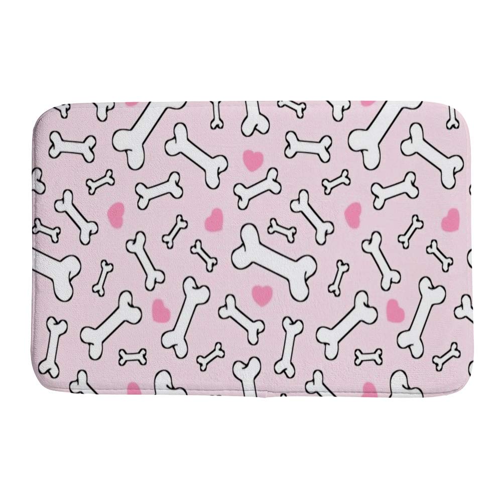 Tapis de bain antidérapant en polaire pour chien et douche animaux
