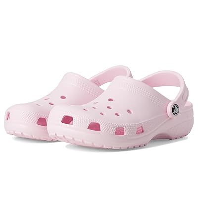 Crocs Kids Classic Clogs (Little Kid/Big Kid) Kids Shoes Pink Milk