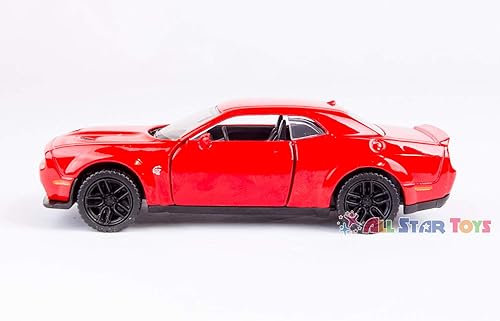 Miniatura 4 de American Legends ROJO 2018 Dodge Challenger Hellcat Widebody