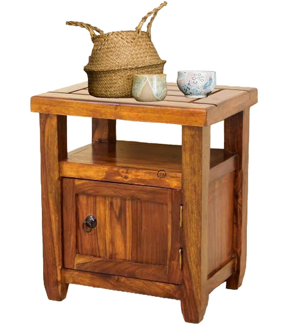 See full amazon price history chart for SHRI MINTUS ART Sheesham Wood Bedside Table for Bedroom | Wooden Bed Side Nightstand Table | Night Stand Lamp Holder for Home | End Table for Living Room with Shelf & Door Cabinet Storage | Brown SHRI MINTUS ART Sheesham Wood Bedside Table for Bedroom | Wooden Bed Side Nightstand Table | Night Stand Lamp Holder for Home | End Table for Living Room with Shelf & Door Cabinet Storage | Brown (B09HGN9F4T) Amazon Price History, Amazon Price Tracker