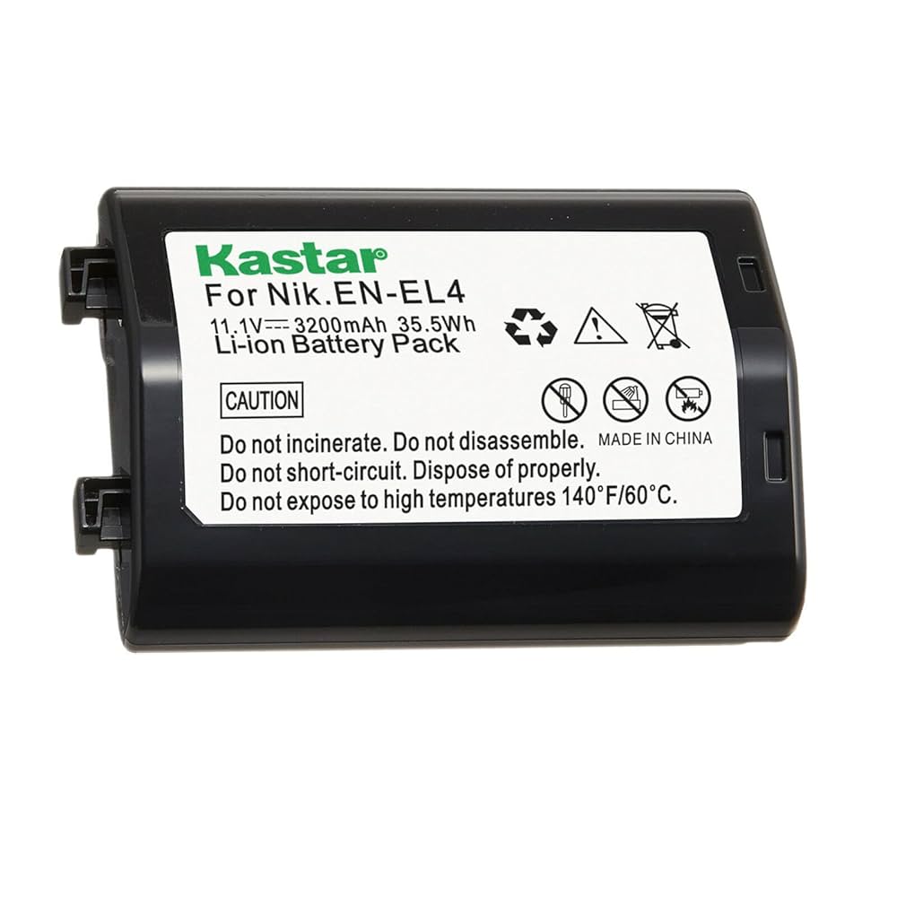 Nikon - H13 ニコン EN-EL4 / EN-EL4a 互換バッテリー ニコン EN-EL4a EN-EL4 Li-ionリチャージャブル 互換 バッテリー