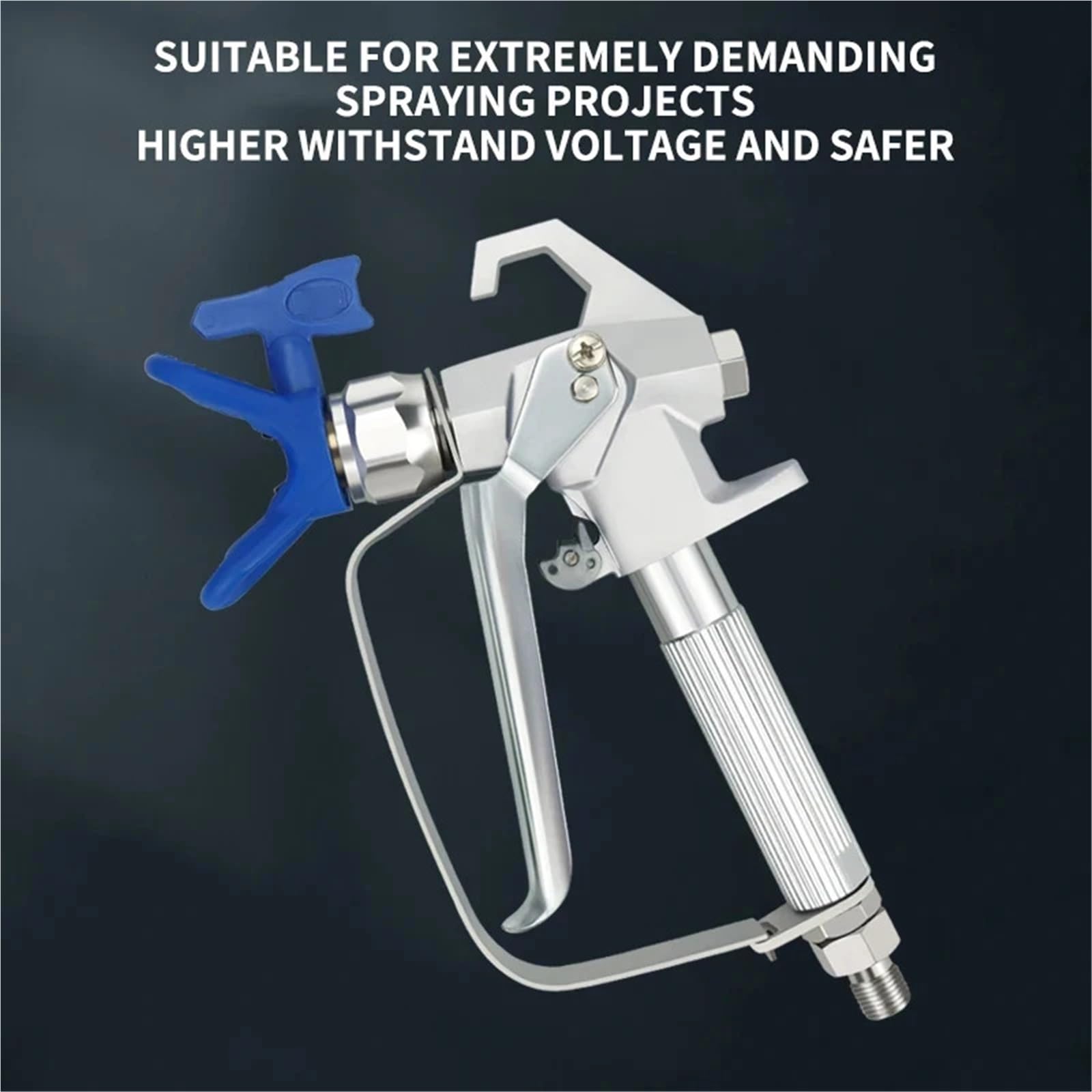 Pistolas Pintar Pulverizador Eléctrico Las Pistolas pulverizadoras Pintura Alta presión Pueden Mejorar la eficiencia Trabajo(1PC Spray Gun)