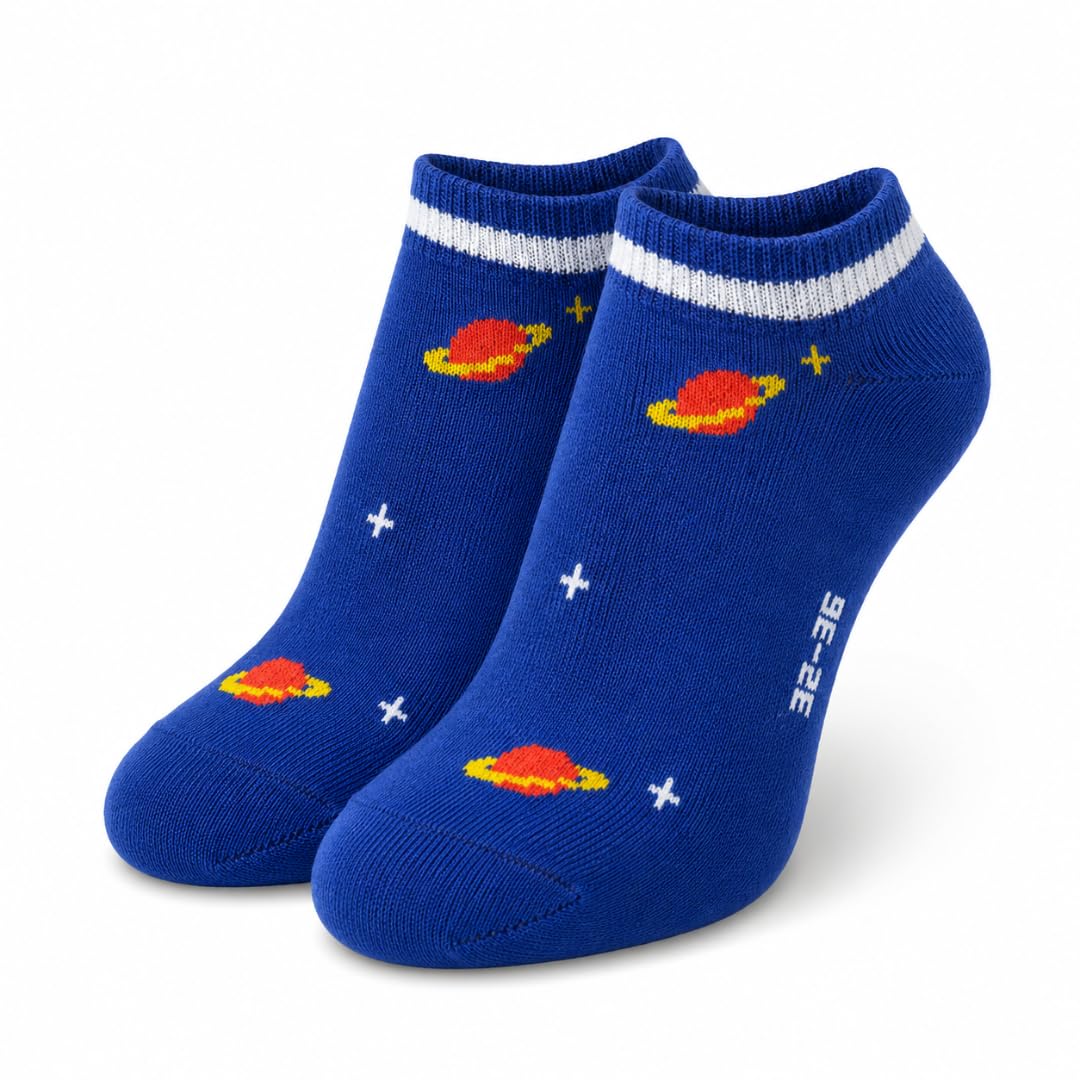 12 Pares - Calcetines Tobilleros Niño - Calcetines Niño - Calcetines Cortos Niño – Transpirables y hechos de Algodón