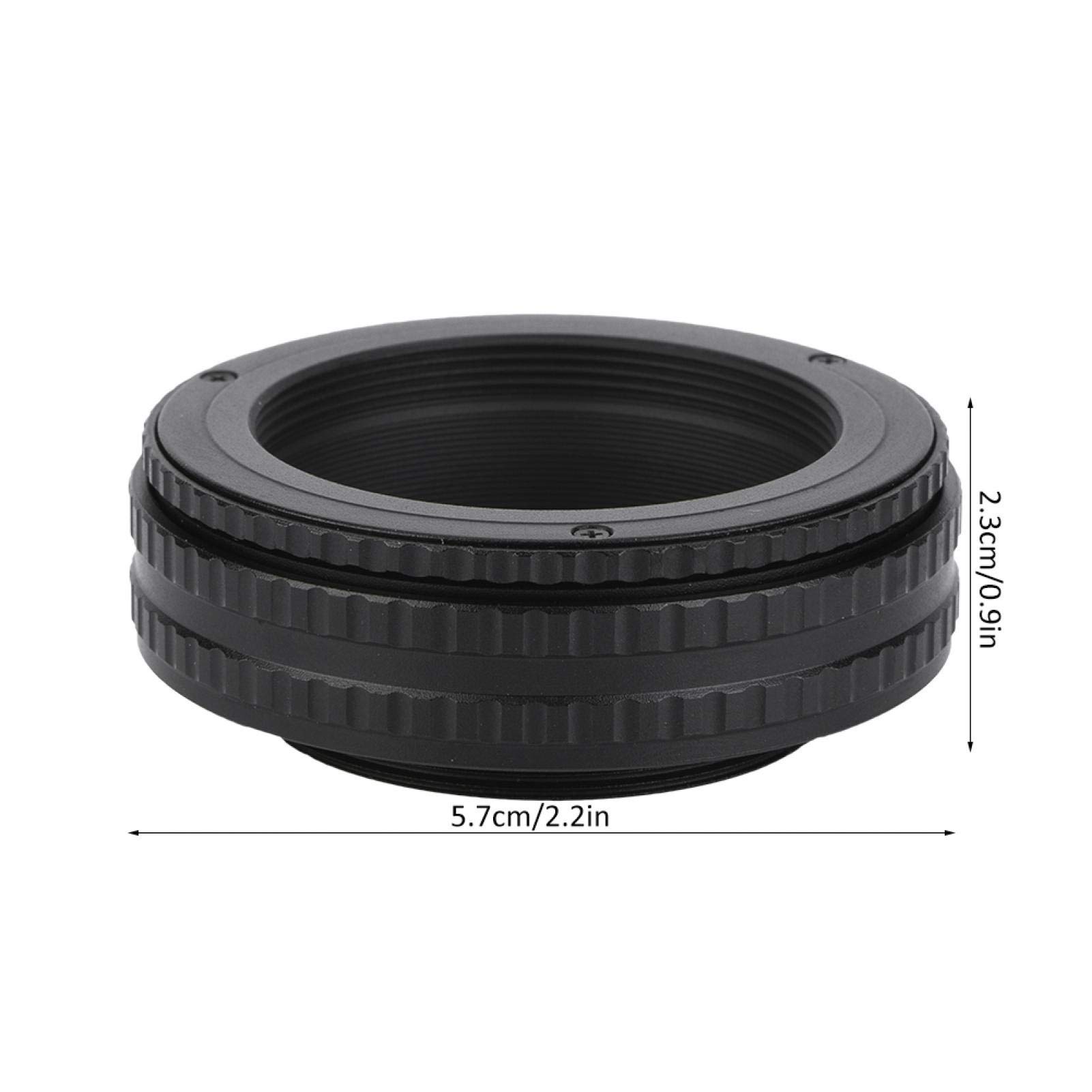 Helicoid-Adapter, M42-zu-M42-Makro-Helicoid-Adapter 17-31 mm Verstellbarer Fokussier-Helicoid-Objektivadapter M42-Helicoid-Adapter für begeisterte Fotografen
