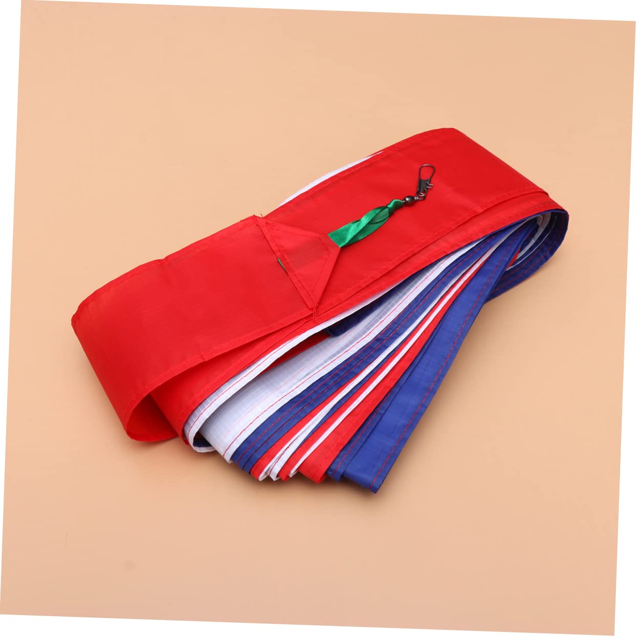 Alasum Rainbow Parafoil Kite Tail 30m Length Floating Tail Red Streamer Random Color