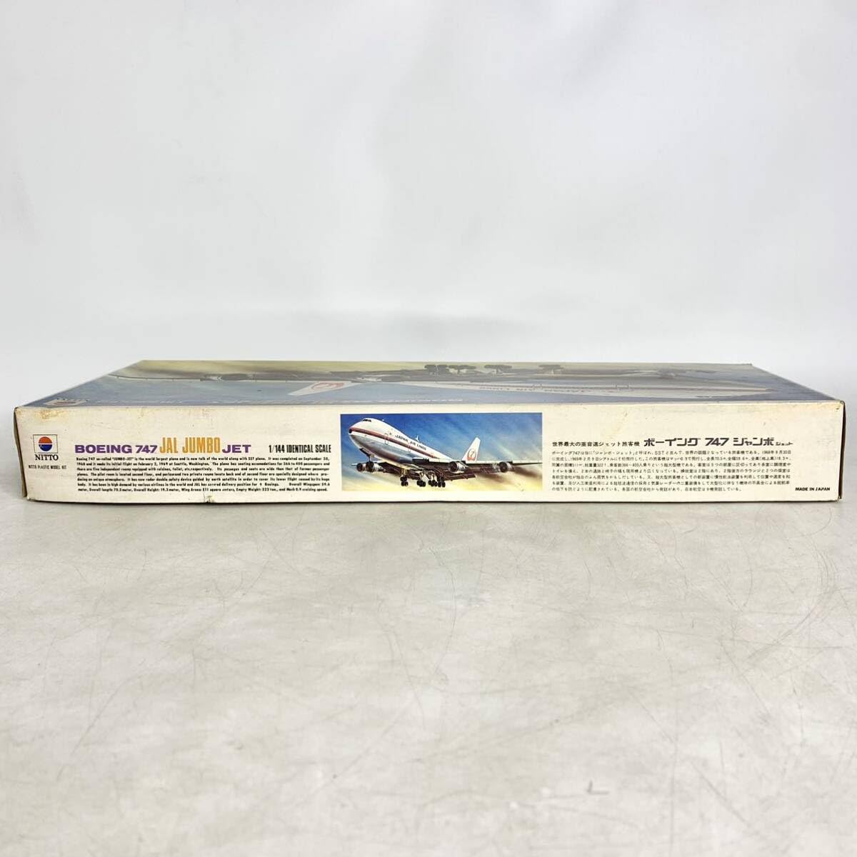 Amazon.co.jp: ニットー NITTO 1/144 日航ジャンボ Boeing 747 JAL