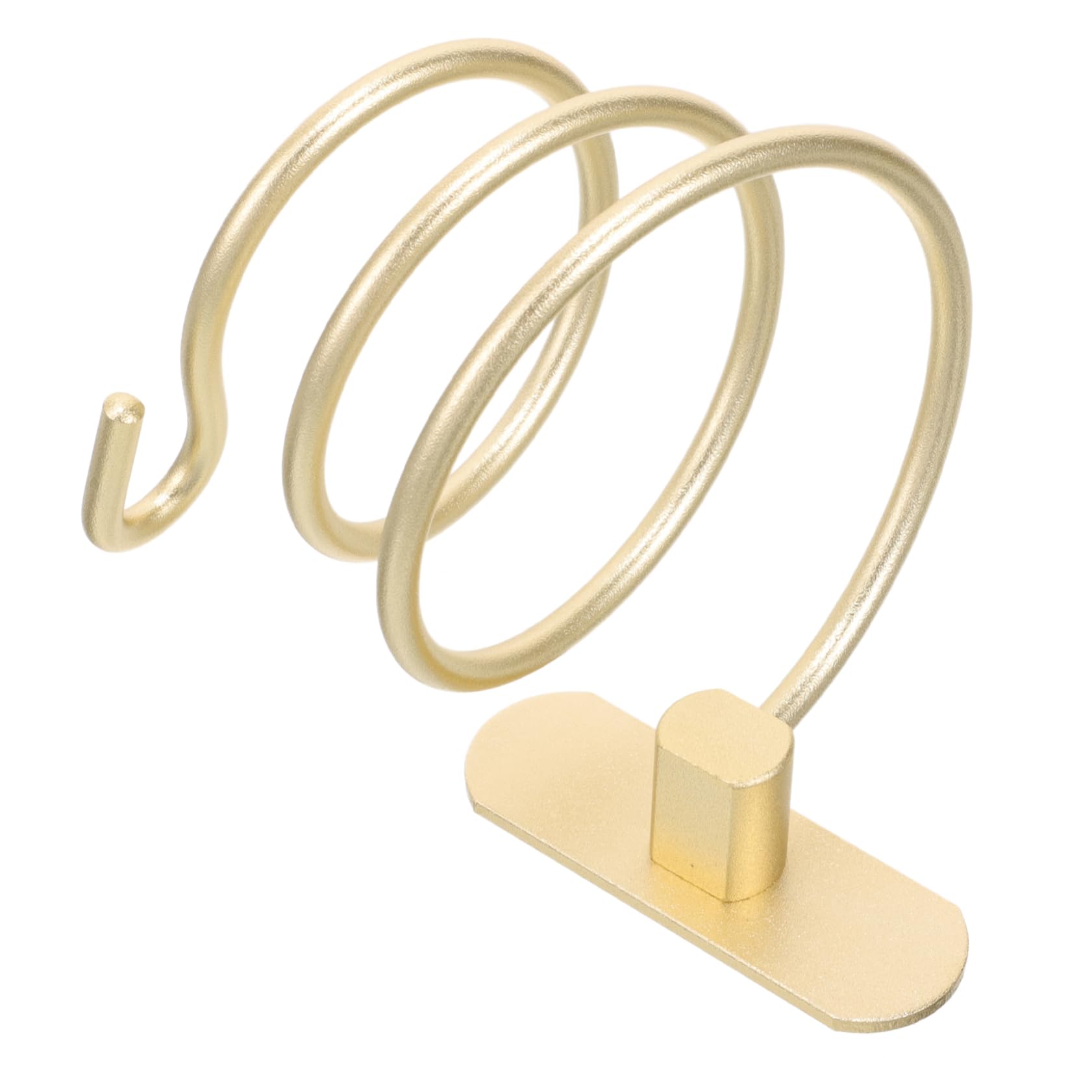 MAGICLULU 3piezas Soporte De Pared para Secador De Pelo Organizador Perforación Estante De Almacenamiento Soporte Decorativo para Secador De Cabello