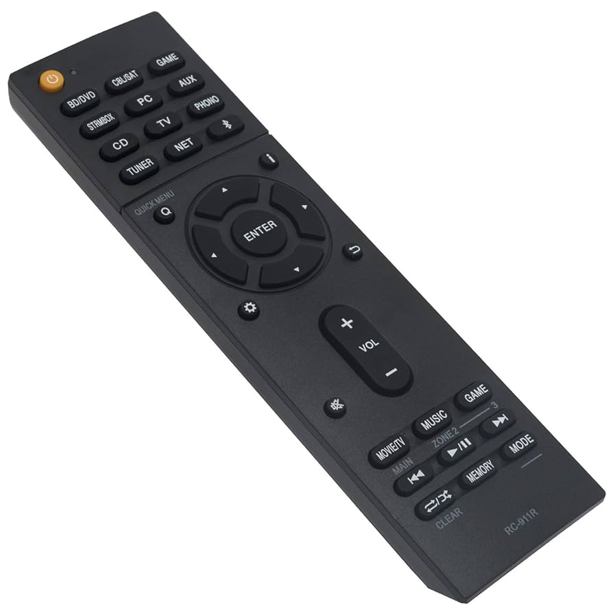 A691　ONKYO　オンキョー　リモコン　 RC-911R Amazon.com: RC-911R RC911R Replace Remote Control fit for
