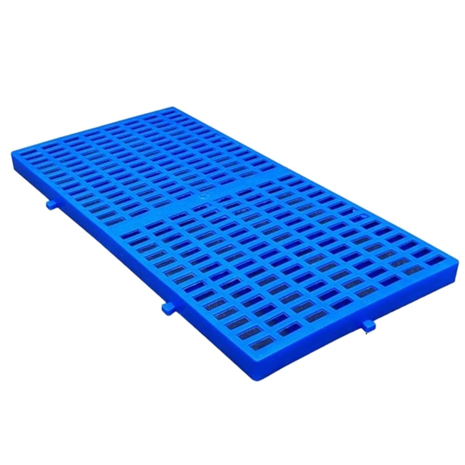 Pedane in Plastica Antiumidità 60x30x3cm, Pallet in HDPE, con Griglie Traspiranti, Carico Statico 500kg, per Seminterrato di Garage di Supermercati