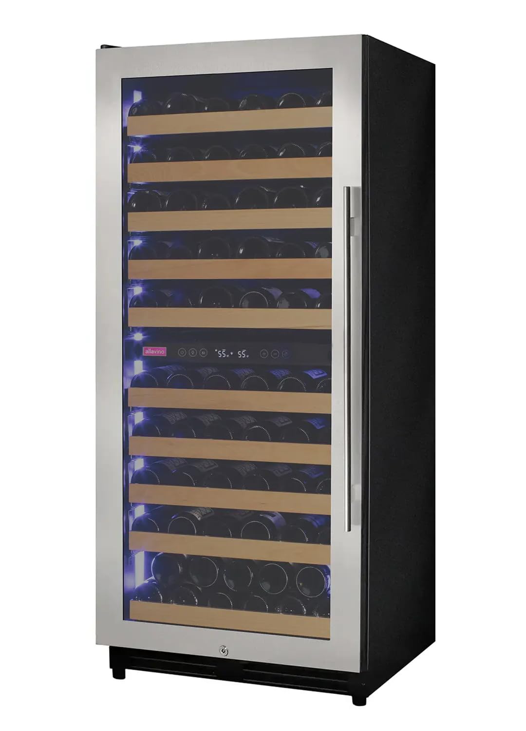 Allavino VSW11955D-2SL Wine Refrigerator, Stainless Steel