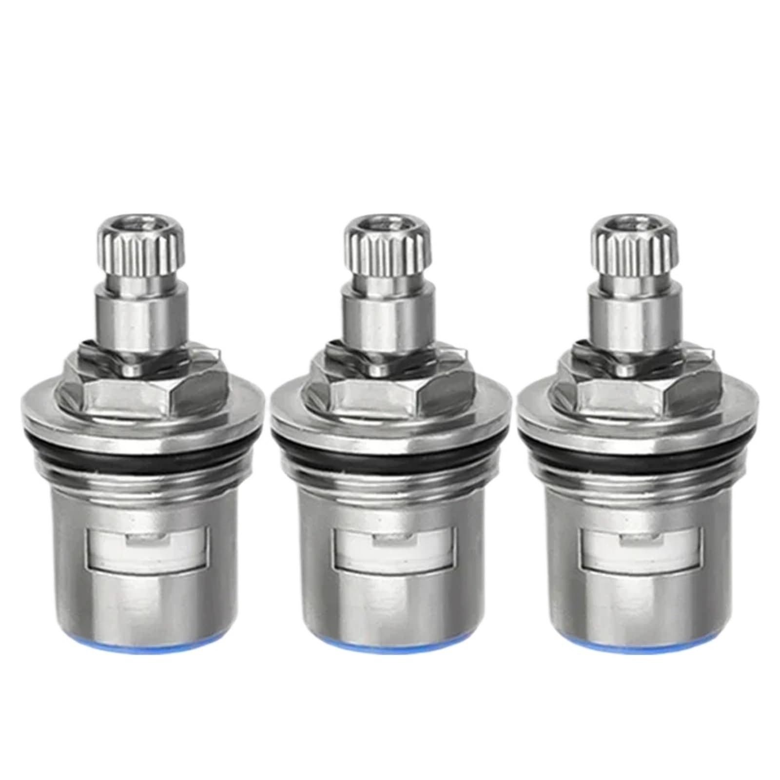 304 Stainless Steel Faucet Cartridge Universal Tap Replacement Valve Core(3PCS)