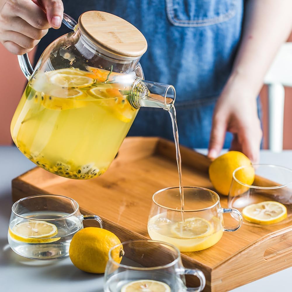 AKCredible Glass Water Jug with Lid 1800 ML 2