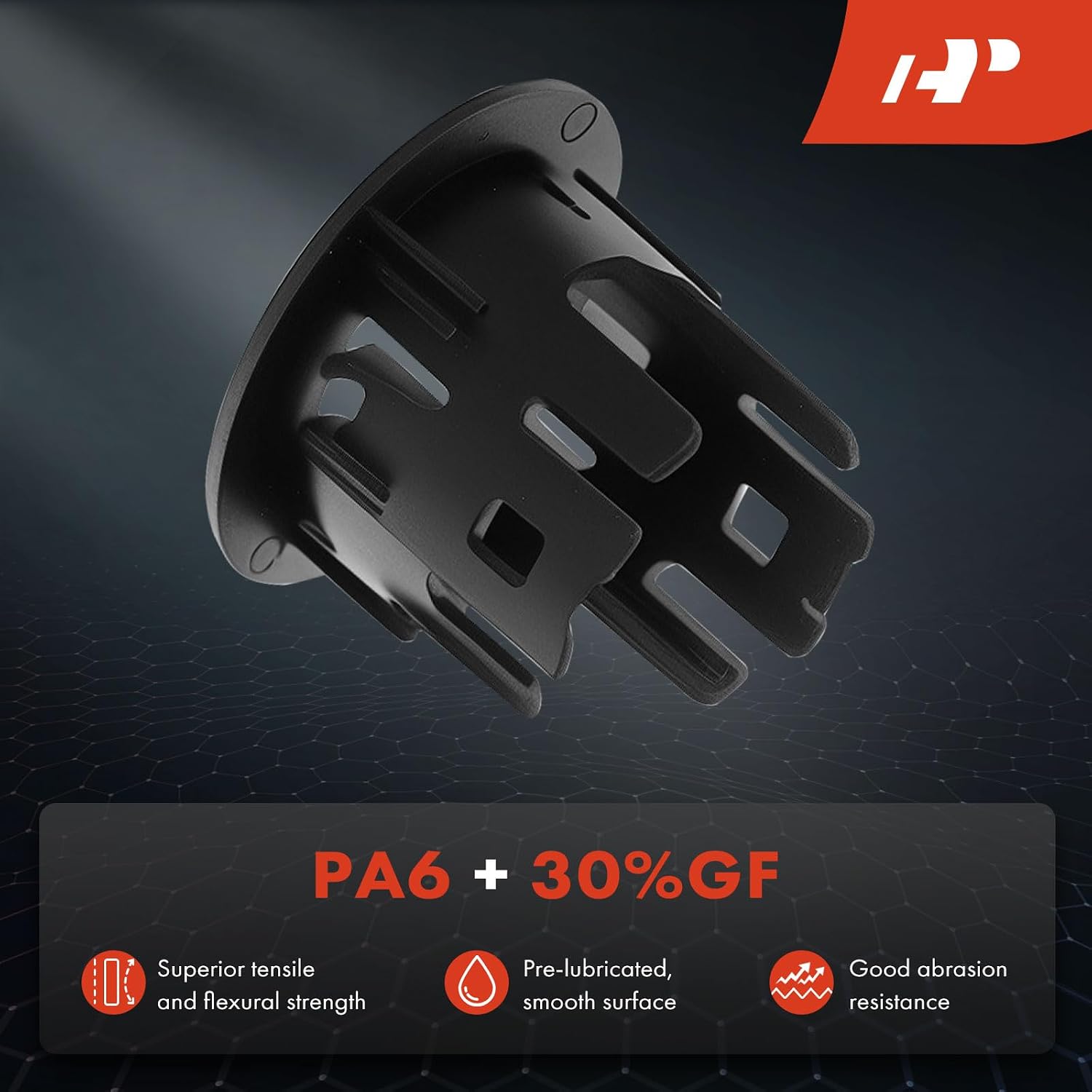 A-Premium 4-Pack Front Inner and Outer Parking Assist Sensor Bezels