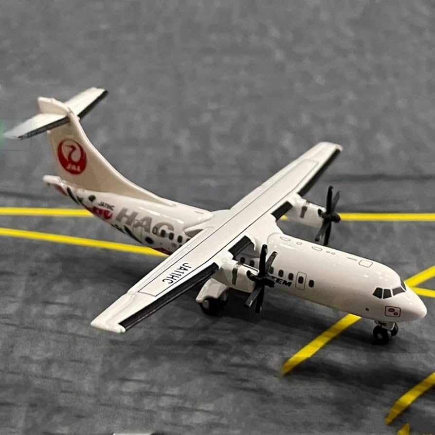 1/400 JAL ATR42-600 2機セット Amazon.co.jp: 1:400 合金 日本航空 ATR42-600 航空機模型