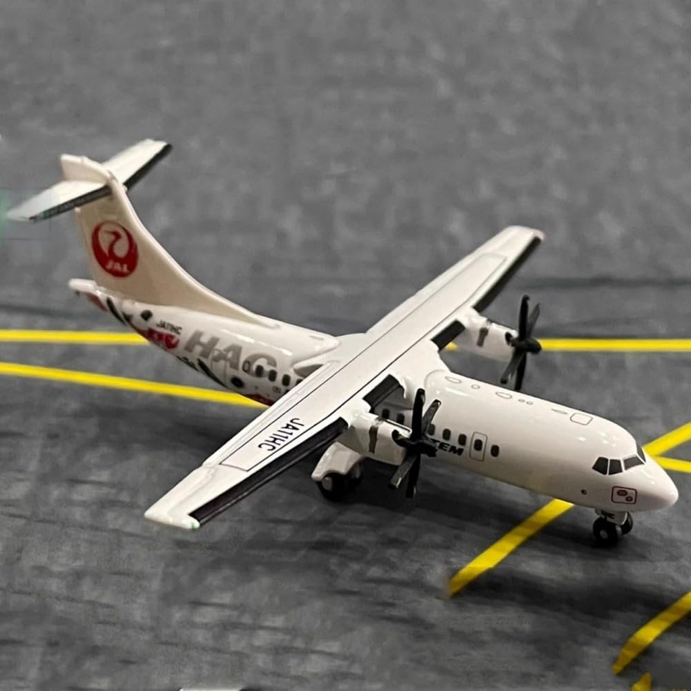 Amazon.co.jp: 1:400 合金 日本航空 ATR42-600 航空機模型