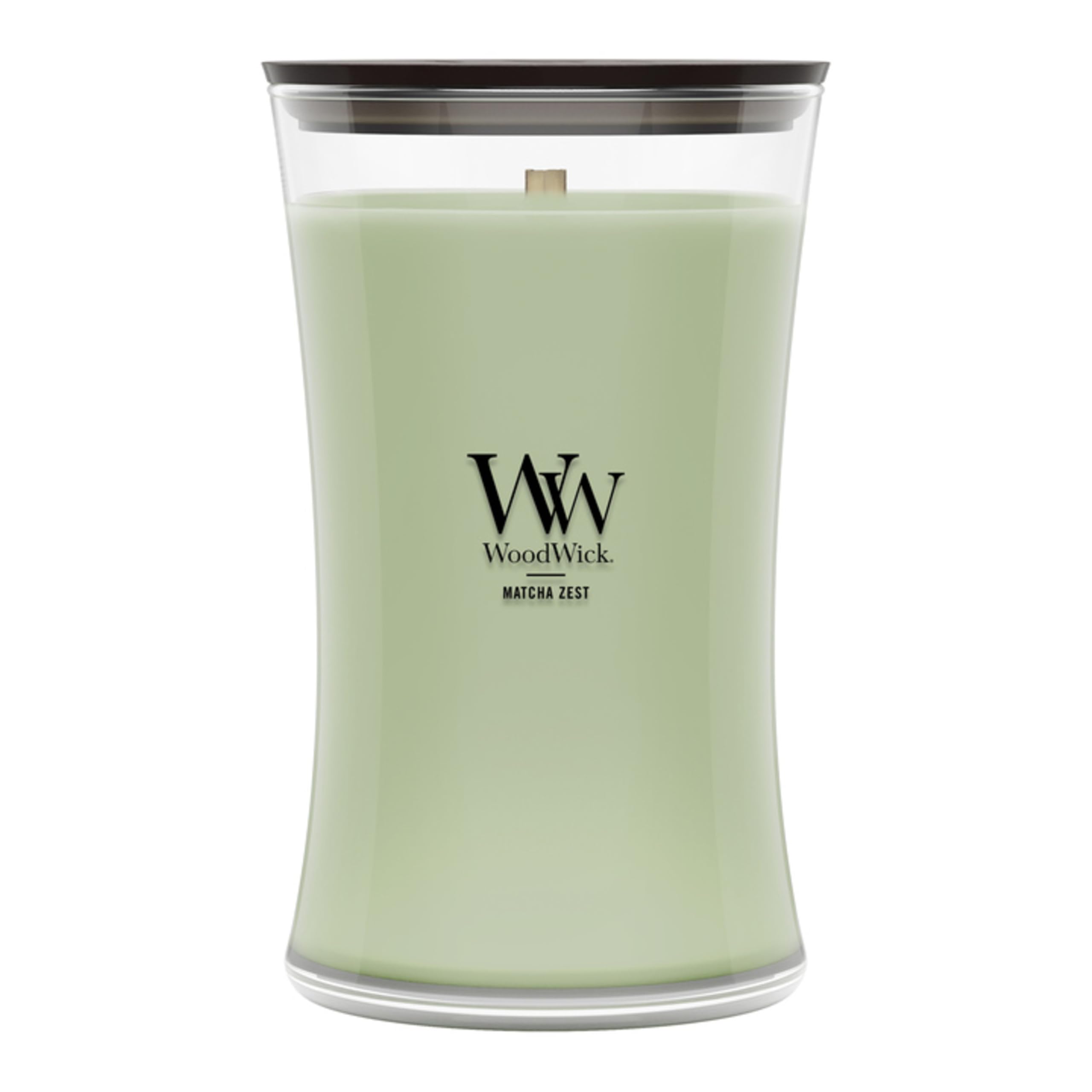 WoodWick Matcha Zest Scented Candle, Crackling Wick, 21.5oz