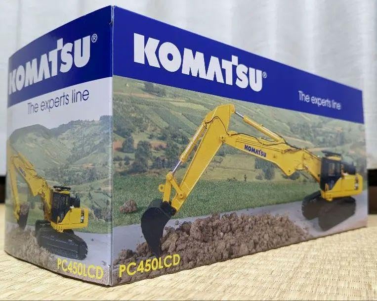Amazon.co.jp: KOMATSU PC450 1/50 ミニチュア コマツ : おもちゃ