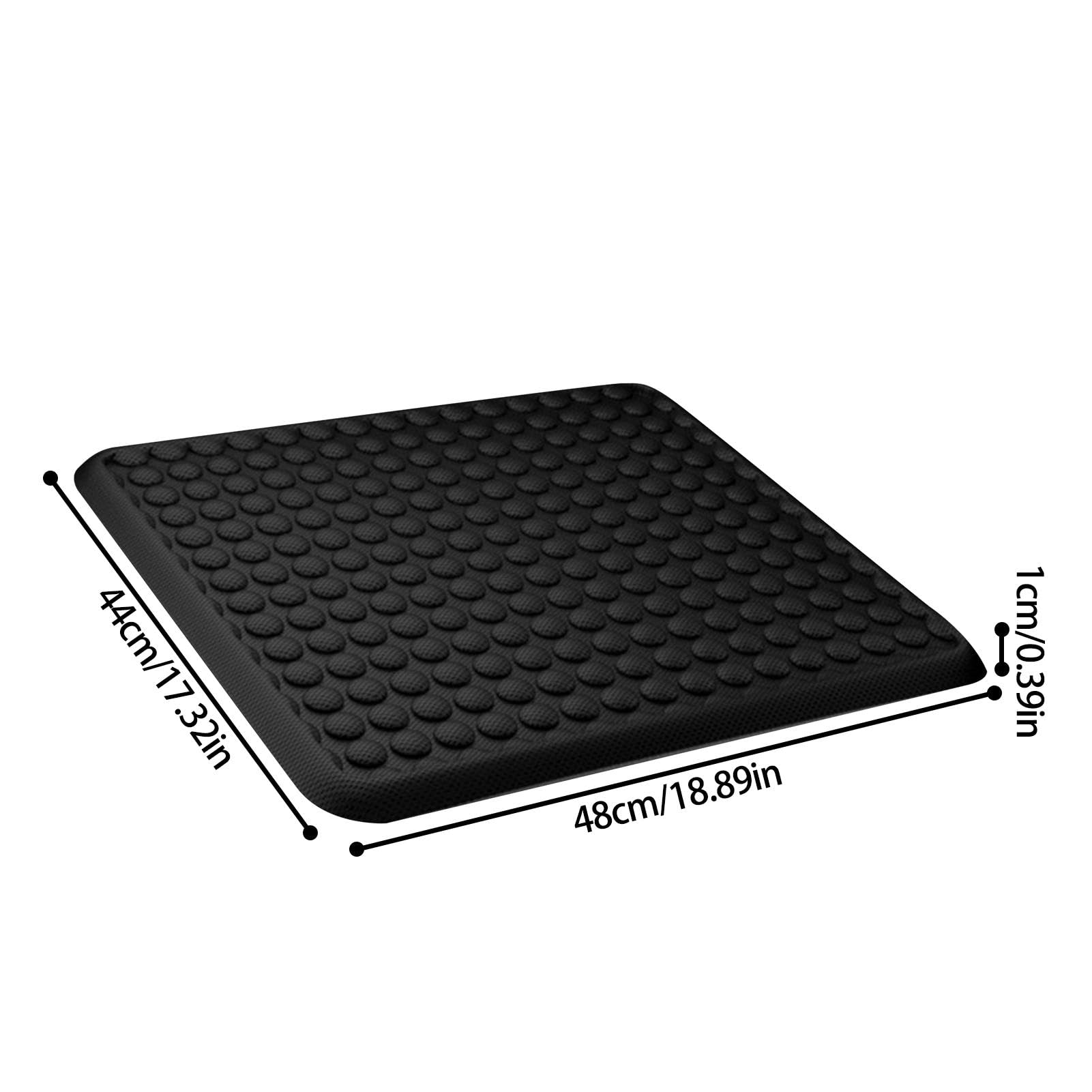 Coussin Siège Gel Rafraîchissant SULIVES - Structure Nid D'Abeille - TPE Respirant - Pour Bureau, Voiture, Maison