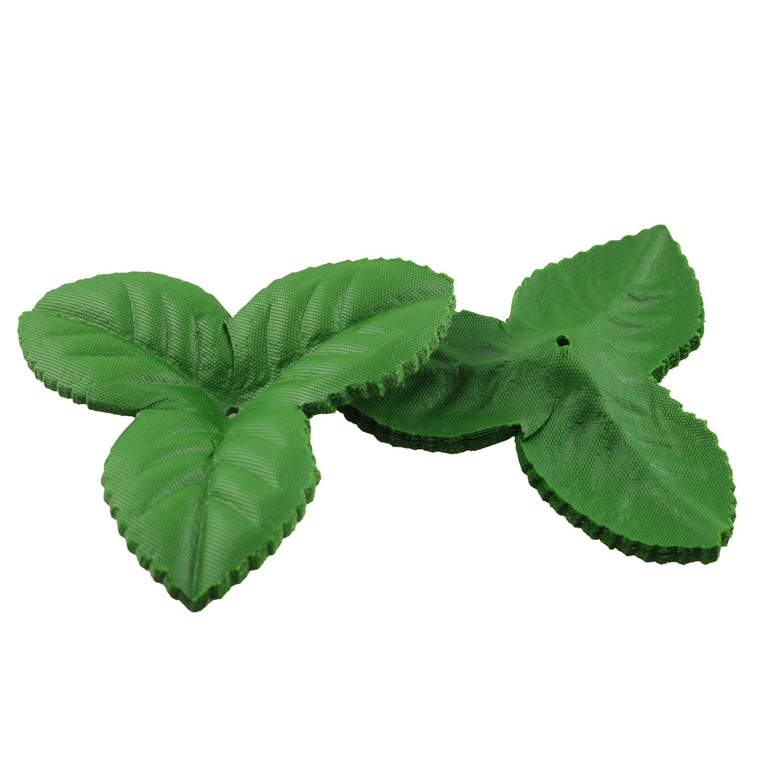 TAODAN 50pcs Artificial Leaves Rose Flower Leaf Green Silk Fake Leaves Christmas Party Decoration Bouquet Wreaths Wedding Decor