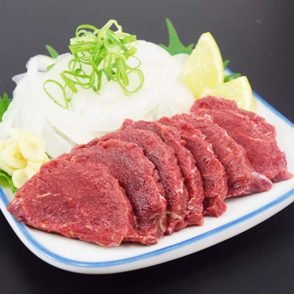 Amazon | 特選 すじみ馬刺し 1kg 刺身や刻んでユッケなどでおすすめです! 馬刺 馬刺し ばさし | アル・バトロス | 馬肉 通販