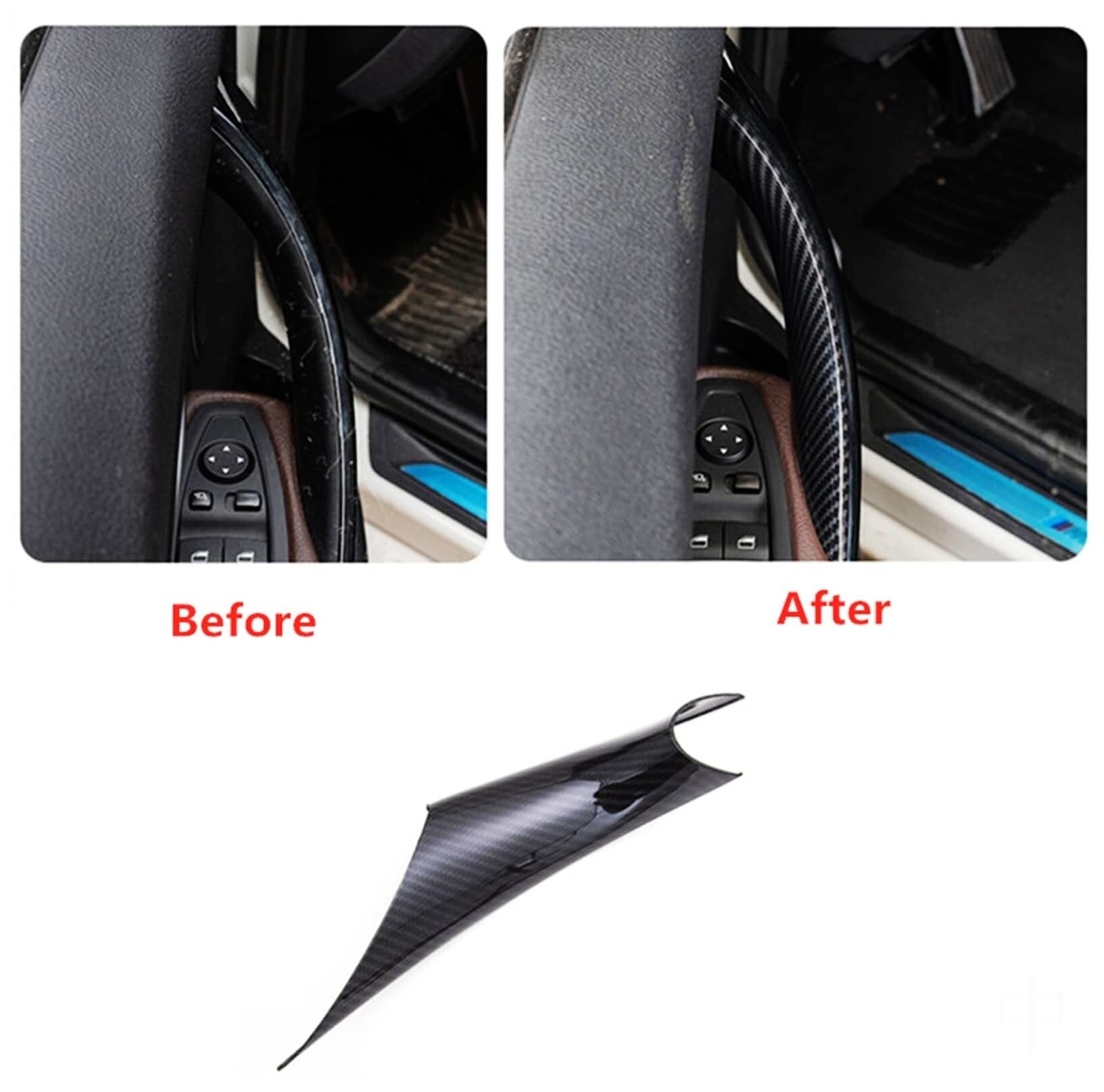 Sostituzione Maniglia Interna Portiera Coperture per maniglie di sostegno del pannello porta Per BMW Serie 3 e 4 F32 F34 F30 F35