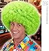 Widmann vw-6397 G – Perruque afroman, Vert