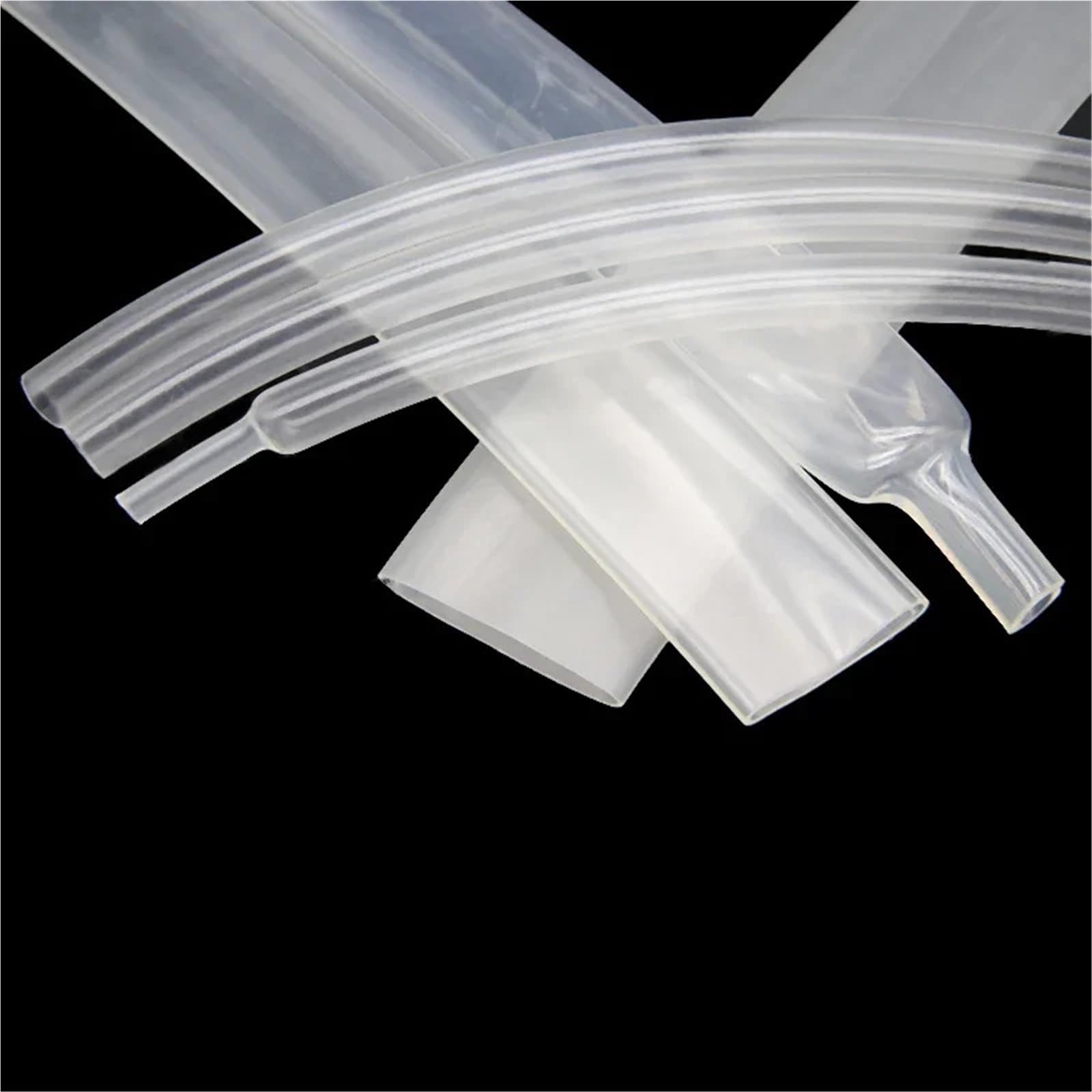 Tubo termorretráctil transparente con pegamento, de doble pared, 1,6 mm a 39, revestimiento adhesivo y aislamiento poliolefina, 3:1 para Cables Eléctricos(15.4mm,10 meters)