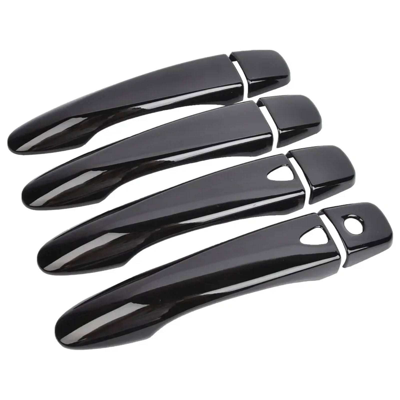 RDWSPLI Exterior Handle Shell Compatible with Nissan for Qashqai 2016 2017 2018 2019 Door Handle Moulding Cover Trim Sticker Car Carbon Fiber Exterior