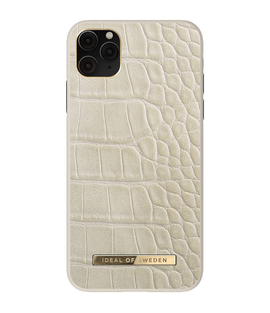 Coque iPhone 11 Pro Max Caramel Croco pour un style quotidien chic - 2