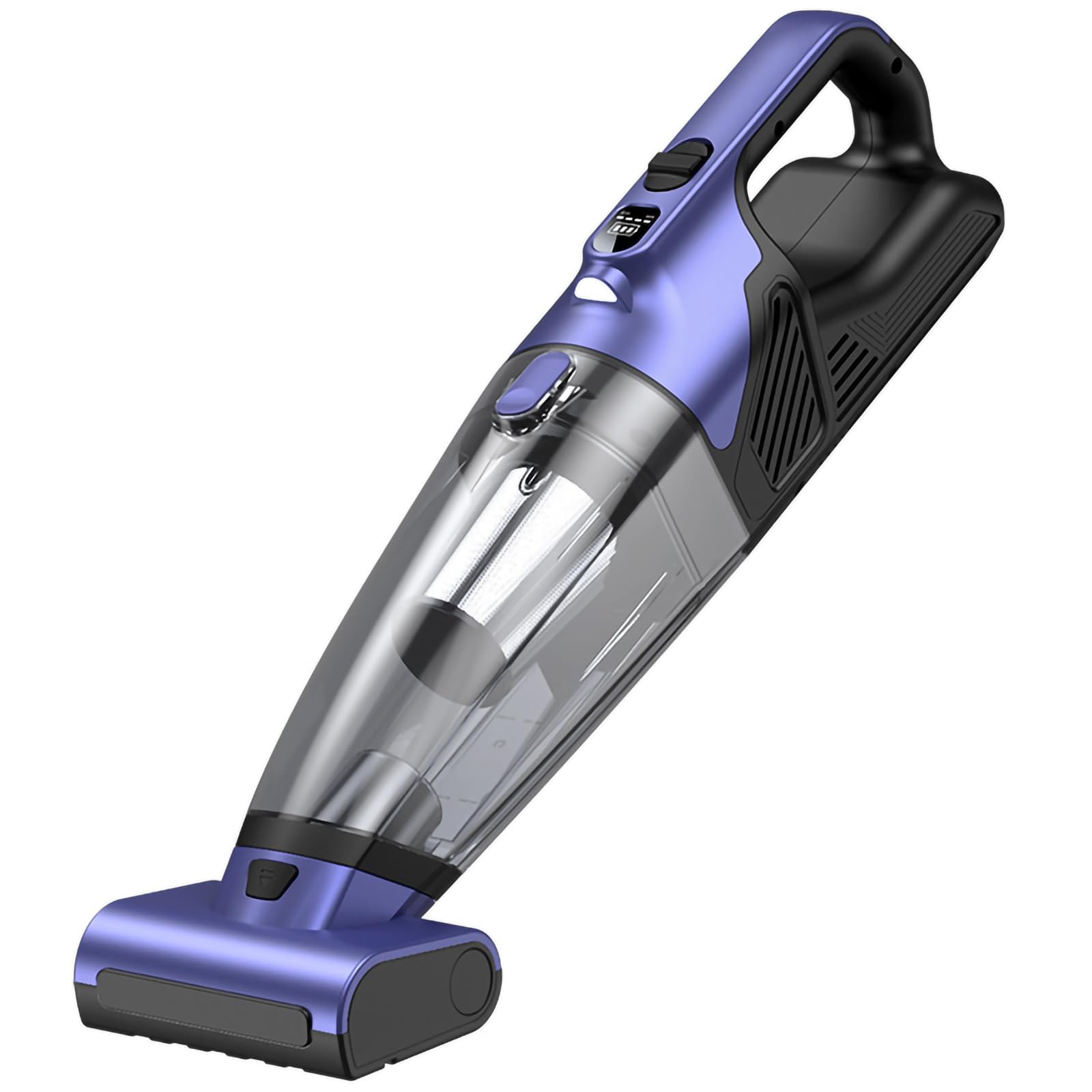 Aspiradora de Coche inalámbrica de Mano con Potente succión de 10000 PA, 2 velocidades, Filtro Lavable, batería de 10400 mAh, USB-C, para Limpieza del hogar,Black