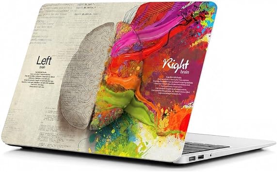 McStorey MacBook Air 13 İnç Kılıf A1369 A1466 Uyumlu Hard Case Sert Koruyucu Kapak İnce Hafif Çizilme Korumalı Desenli Baskılı 2010-2017 Karışık