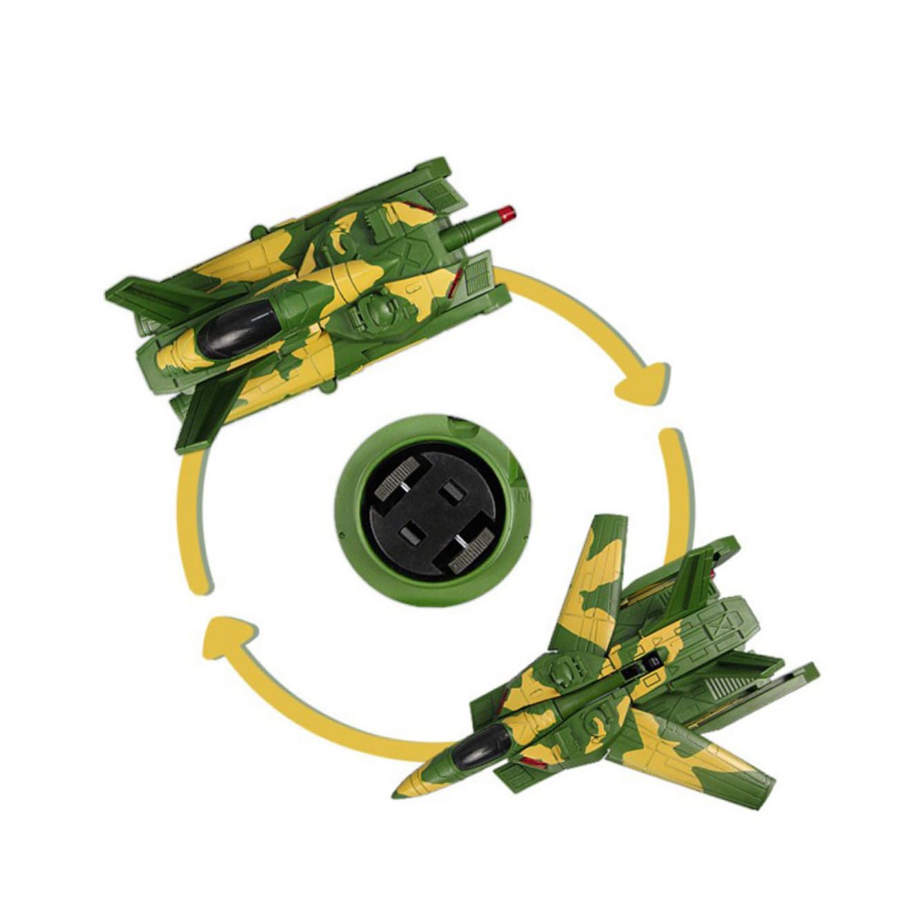 Coche de juguete y avión para niños pequeños con tanque coleccionable 8